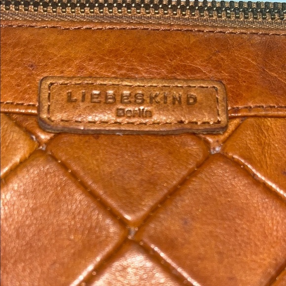 Liebeskind leather small clutch or make up bag OS preowned - Picture 2 of 11